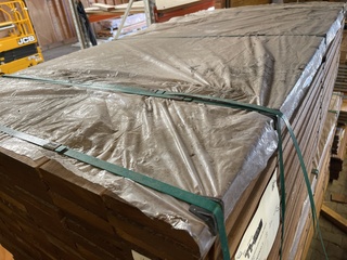 Ca. 140x Guyana Teak planken geschaafd, 25x140mm, lengte 215cm